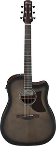 Ibanez AAD50CETCB Advanced Acoustic-electric Guitar - Transparent Charcoal Burst - Picture 1 of 11