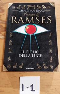 libro il romanzo di ramses il figlio della luce christian jacq 1997 mondadori - Foto 1 di 4