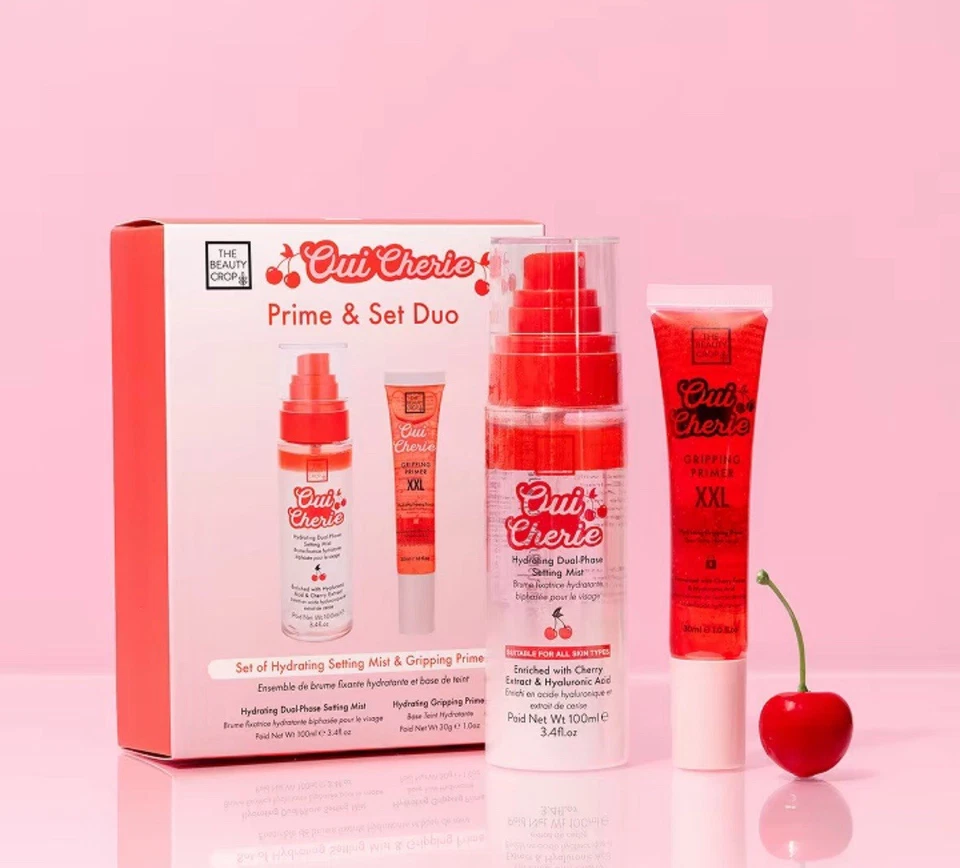 The Beauty Crop Oui Cherie Prime & Set Duo - Gripping Primer and Setting Mist