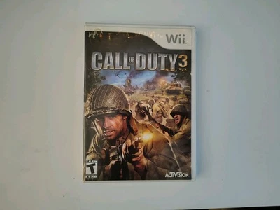 Call of Duty 3 Nintendo Wii Used - Image 1 of 4