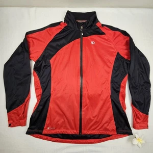 Pearl Izumi Jacket Black Red Multi Pockets Lightweight Athlete - Picture 1 of 24