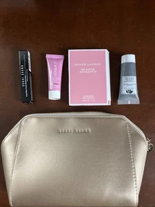 BRAND NEW | BOBBI BROWN POUCH | SAMPLES INCLUDED - Picture 1 of 5