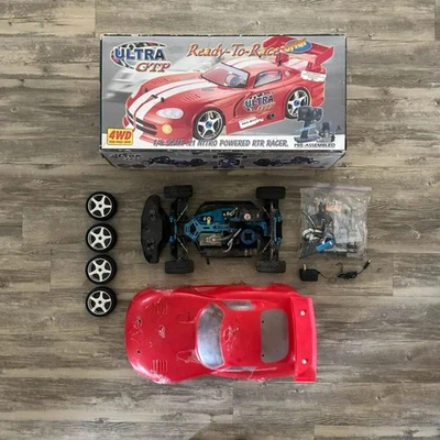 OFNA Ultra GTP 4WD 1/8 Scale .21 Nitro Powered RTR Racer Dodge Viper (READ) - Image 1 of 4