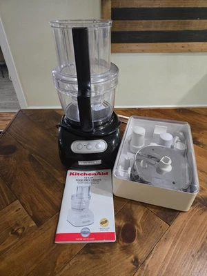 KitchenAid 12 Cup Food Processor with attachments - Image 1 of 4