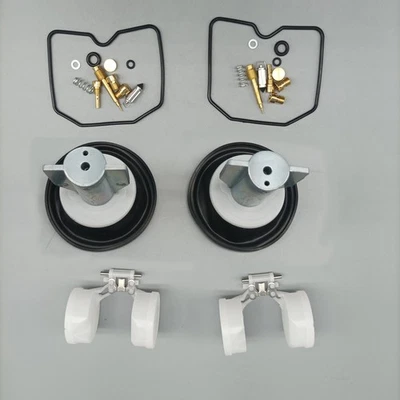 KIT DE DIAFRAGMA RECONSTRUIDO JUNTAS CARBURADOR KAWASAKI EX 500 NINJA 500R 1987-2009 Foto 1 de 4