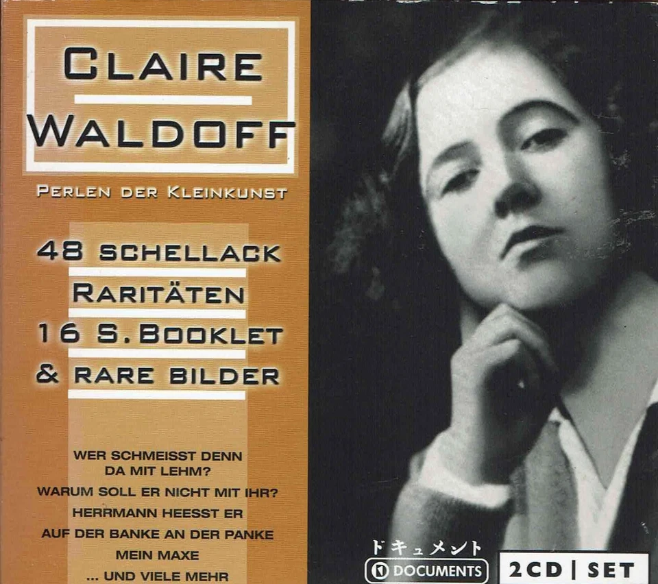CLAIRE WALDOFF - PERLEN DER KLEINKUNST - 2 CD Set - Bild 1 von 1