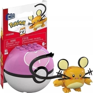 MEGA Pokémon Dedenne Building Toy Kit, Poseable Action Figure (31 Pieces) for... - Picture 1 of 6