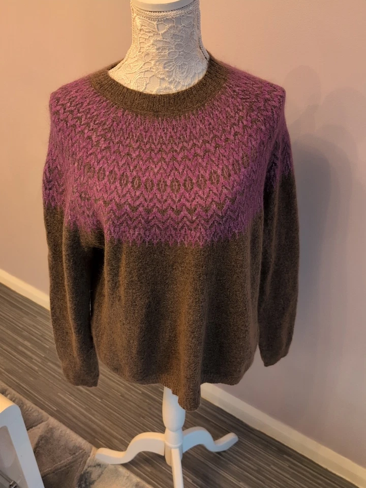 Seasalt Cornwall Spruce First Mohair Jumper Size 16 - Image 1 of 4