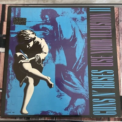 Guns N' Roses ‎– Use Your Illusion II 2 LP VINILE 33 giri 1991 Europe  1 Stampa - Immagine 1 di 4