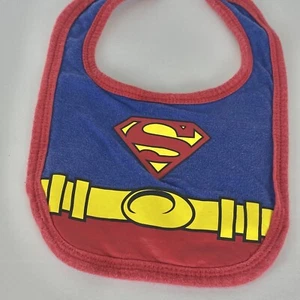superman infant baby bib - Picture 1 of 6