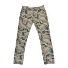 Levis Chino Twill Camo Pants White Tab Pocket Flaps Actual Size 30x31 Straight
