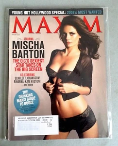 Maxim Magazine Januar 2008 Muscha Barton The OC - Scarlett Johansson - Rihanna  - Bild 1 von 1