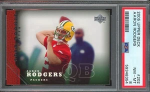 2005 Upper Deck Aaron Rodgers RC Star Rookie Limited #202 Graded PSA 8 NM-MT - Picture 1 of 1