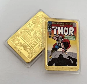 Marvel Comics Gold Ingot / Coin Collection The Mighty Thor Comic #125 - Picture 1 of 1