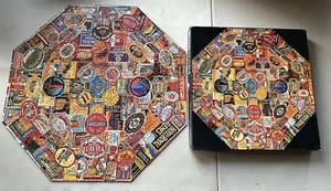 1977 Springbok 500+ Pc Jigsaw Puzzle - Octagonal Shape - Grand Hotels - Picture 1 of 6