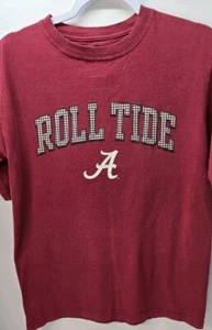 Crimson Tide Alabama Roll Tide NCAA University College T-Shirt Size Medium Red - Picture 1 of 6
