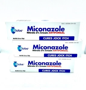 Miconazole Nitrate 2 % cream Antifungal ( 3 Pack ) - Picture 1 of 2