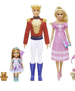 Barbie in The Nutcracker Gift Set Barbie Doll Ken Chelsea & Puppy Ballet