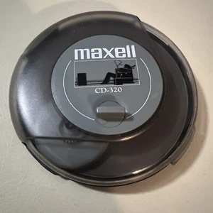 Maxell CD/CD-ROM Nassscheibenreiniger Modell CD-320 für Compact Disc. (KEINE Flüssigkeit) - Bild 1 von 3