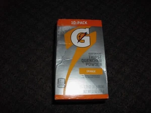10 pack GATORADE Thirst Quencher Powder, ORANGE - Picture 1 of 1