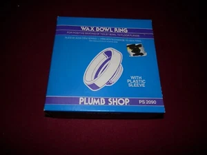 Plumb Shop Wax Bowl Ring with Sleeve for Toilet PS 2090 - Picture 1 of 2