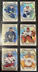 Lot Of 6 UD SP Authentic Spectrum FX Unscratched Mathews, Fleury, Panarin, Saros - Picture 1 of 3