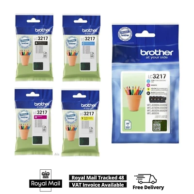 Genuine Brother LC3217 CMYK & Multipack Ink Cartridges for MFC-J6935DW - Image 1 of 2
