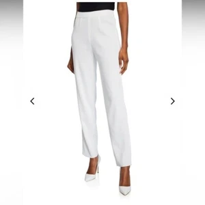 NWT EXCLUSIVELY MISOOK Cream Knit Pull On Straight Leg Pants XL - Afbeelding 1 van 5