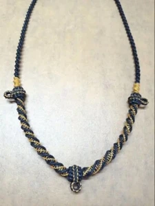 24 Zoll Halskette Seil Wachs Handarbeit Thai Stil Buddha Amulett Anhänger hängen 4 Haken (002) - Bild 1 von 4