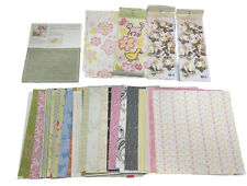 ANNA GRIFFIN Scrapbook Card Making Set Retired Paper Sticker Sheets Partial Set