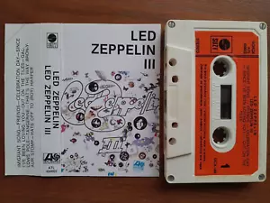 Led Zeppelin – Led Zeppelin III YUGOSLAVIAN CASS TAPE - 197? - Picture 1 of 2