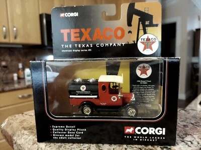 2001 CORGI TEXACO FIRE HEROES " MODEL T FORD TANKER PETROLEUM " ( CS90001 ) MIP - Image 1 of 4