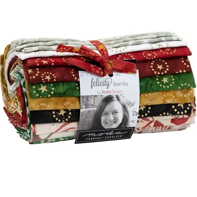 Felicity Batiks 34 Fat Eighth Bundle by Kate Spain for Moda Fabrics - Image 1 of 2