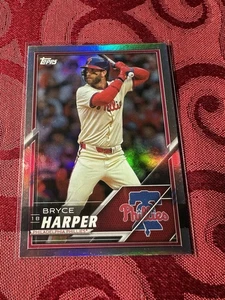 2025 Topps Lids x Mitchell & Ness Exclusive Bryce Harper Player Chase #34 Card - Bild 1 von 2