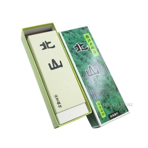 Kitayama 8000er Körnung Finishing Schleifstein mit Sockel & Nagura Stein Japanisch Hergestellt - Bild 1 von 2