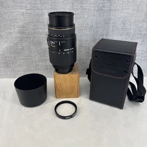 Sigma Auto Focus APO Macro 70-300mm Lens (Minolta + Sony A Type Mount) + case - Picture 1 of 10