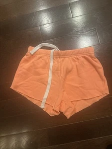 Girl’s Katie J NYC Tween Dylan Orange Shorts, Size XL (Size 14, Fits Like 12) - Picture 1 of 3