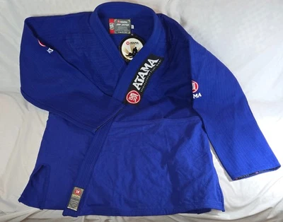 Atama Oro Perla Tejido Brasileño Jiu Jitsu Gi Azul Hombre Talla A5 Nuevo Con Etiquetas Foto 1 de 4