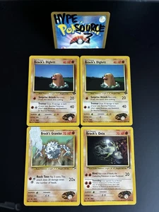 Pokémon Brock’s Gym Challenge  Cards Set - Picture 1 of 2
