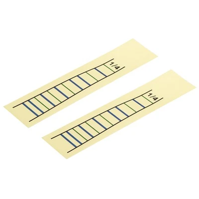 Violin Finger Position Marker Sticker Fret Guide Indicator 1/4 Yellow,2pcs - Image 1 of 4