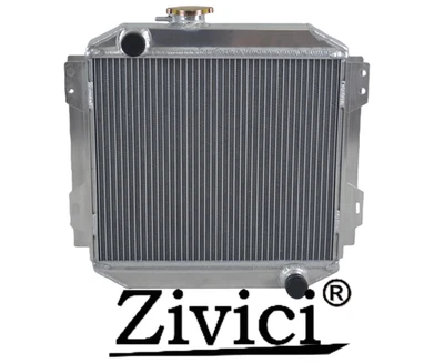 Alloy Kühler Radiator For Ford Capri MK1/2/3 Kent 1.3L 1.6L/2.0 Essex/Escort 1.6 - Image 1 of 4