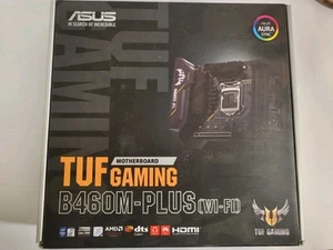 ASUS TUF GAMING B460M-PLUS LGA 1200 Intel DDR4 10th Gen B460 Motherboard - Picture 1 of 6