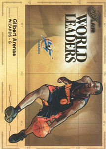2003-04 Flair Basketball World Leaders #17 Gilbert Arenas 