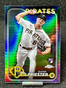 2024 Topps Chrome Prism Refractor Quinn Priester RC #55 KOSTENLOSER VERSAND - Bild 1 von 2