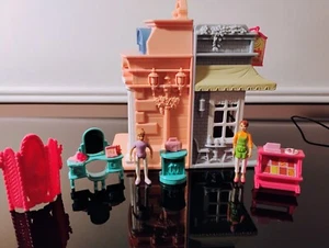 Mattel Fisher Price 2001 Sweet Streets Candy Shop & Tanzstudio klappbares Spielset - Bild 1 von 16