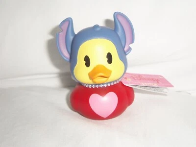 DISNEY STITCH - DÍA DE SAN VALENTÍN - Pato de goma - Mini figura - 2,5" Foto 1 de 3