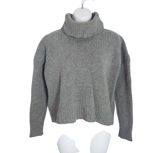 Suéter Jason Wu Mujer Gris Lana Cuello Alto XS - Imagen 1 de 9