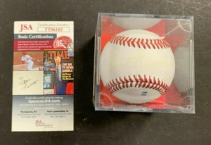 BERT BLYLEVEN HAND SIGNED RAWLINGS BASEBALL W/FREE HOLDER JSA/COA (AA) 11622 - Picture 1 of 8