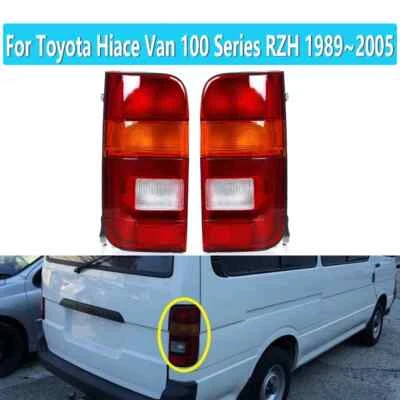 Left+Right LED Tail Lamp Taillight For Toyota Hiace Van 100 Series RZH 1989~2005 - Image 1 of 4