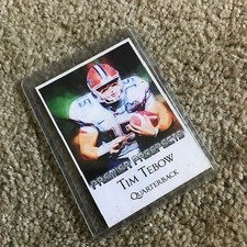 Tim Tebow 2007 Premier Prospects Art Card RC